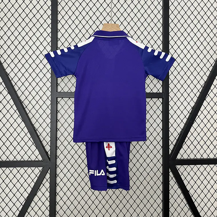 Fiorentina Home 1998 Kit-Criança 3