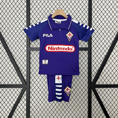 Fiorentina Home 1998 Kit-Criança
