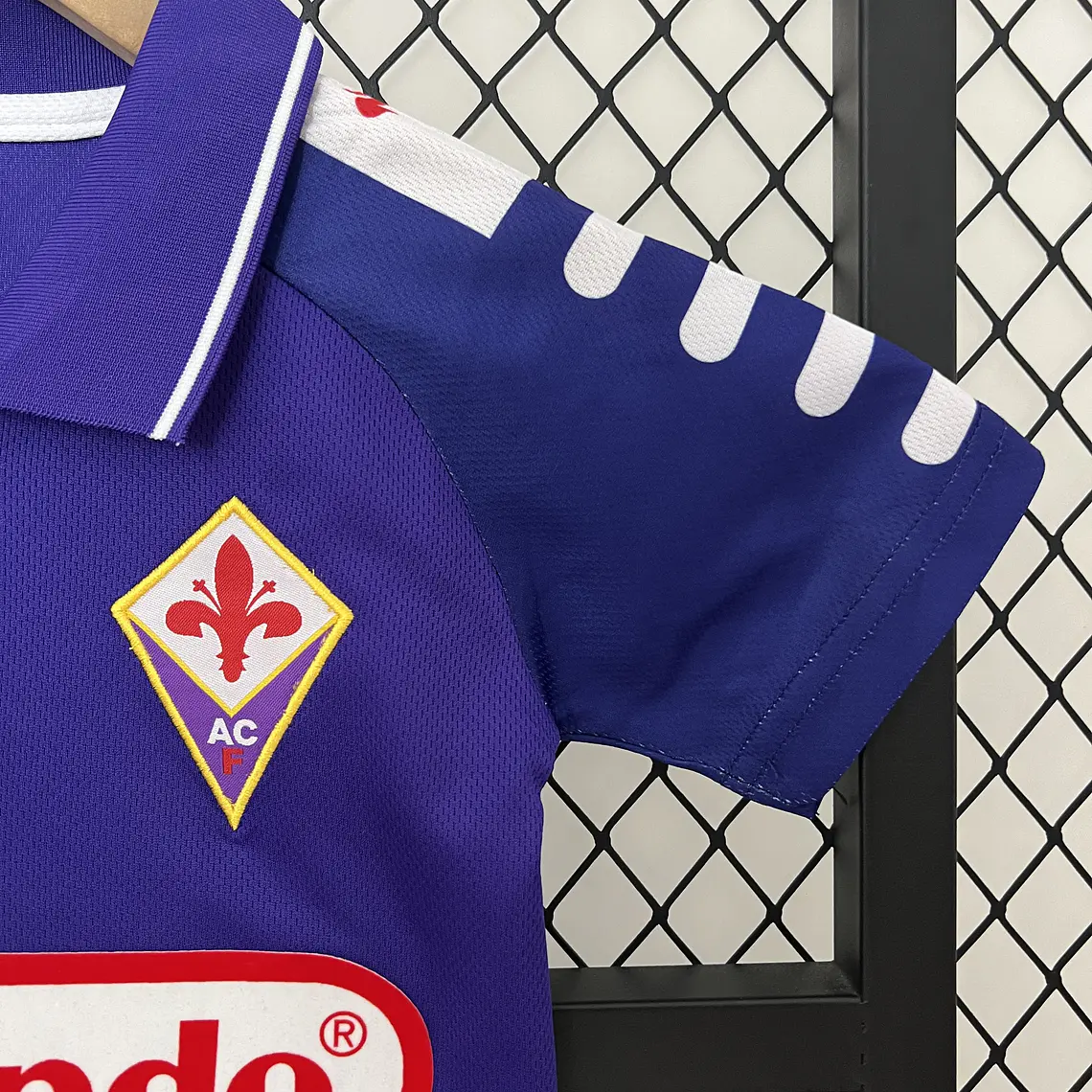 Fiorentina Home 1998 Kit-Criança 4