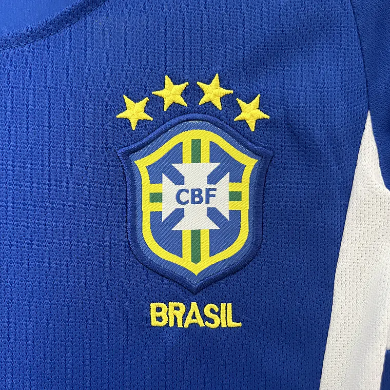Brasil Away 2002 Kit-criança 5