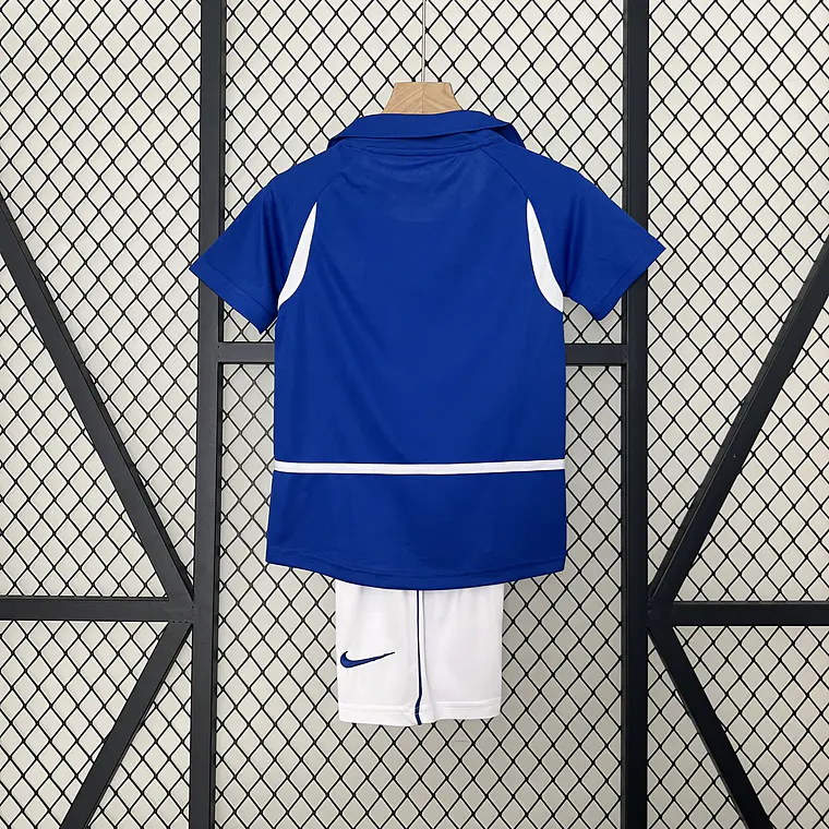 Brasil Away 2002 Kit-criança 3