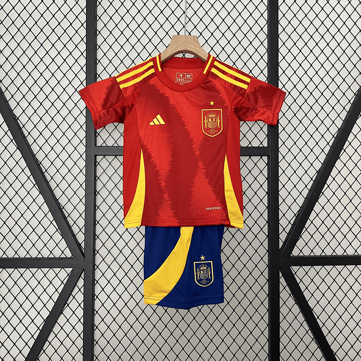 Espanha Home 2024 Kit-Criança 1