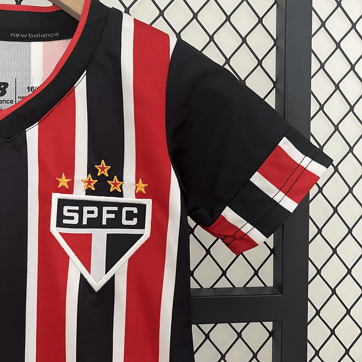 São Paulo Away 24/25 Kit-Criança 4