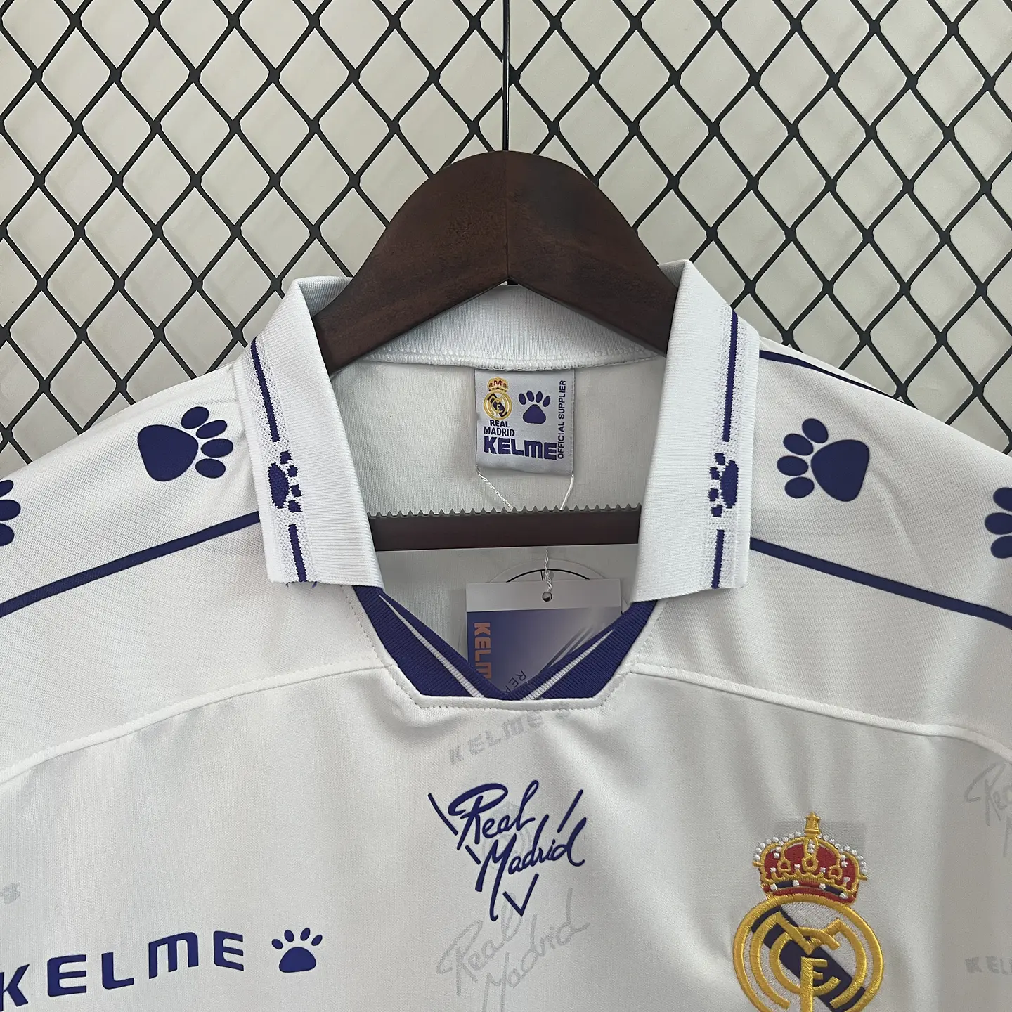 Real Madrid Home 94/96 Manga Longa 2