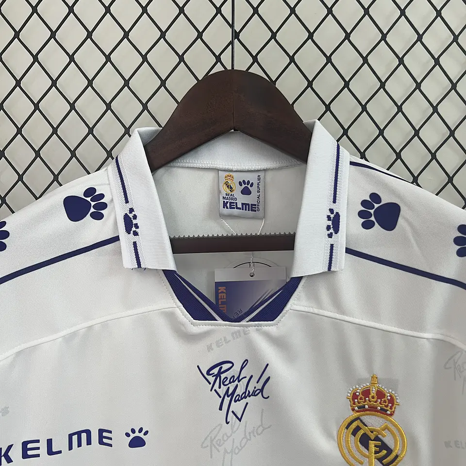 Real Madrid Home 94/96 Manga Longa 2