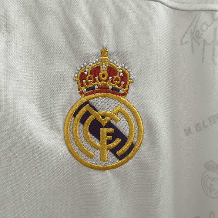 Real Madrid Home 94/96 Manga Longa 6