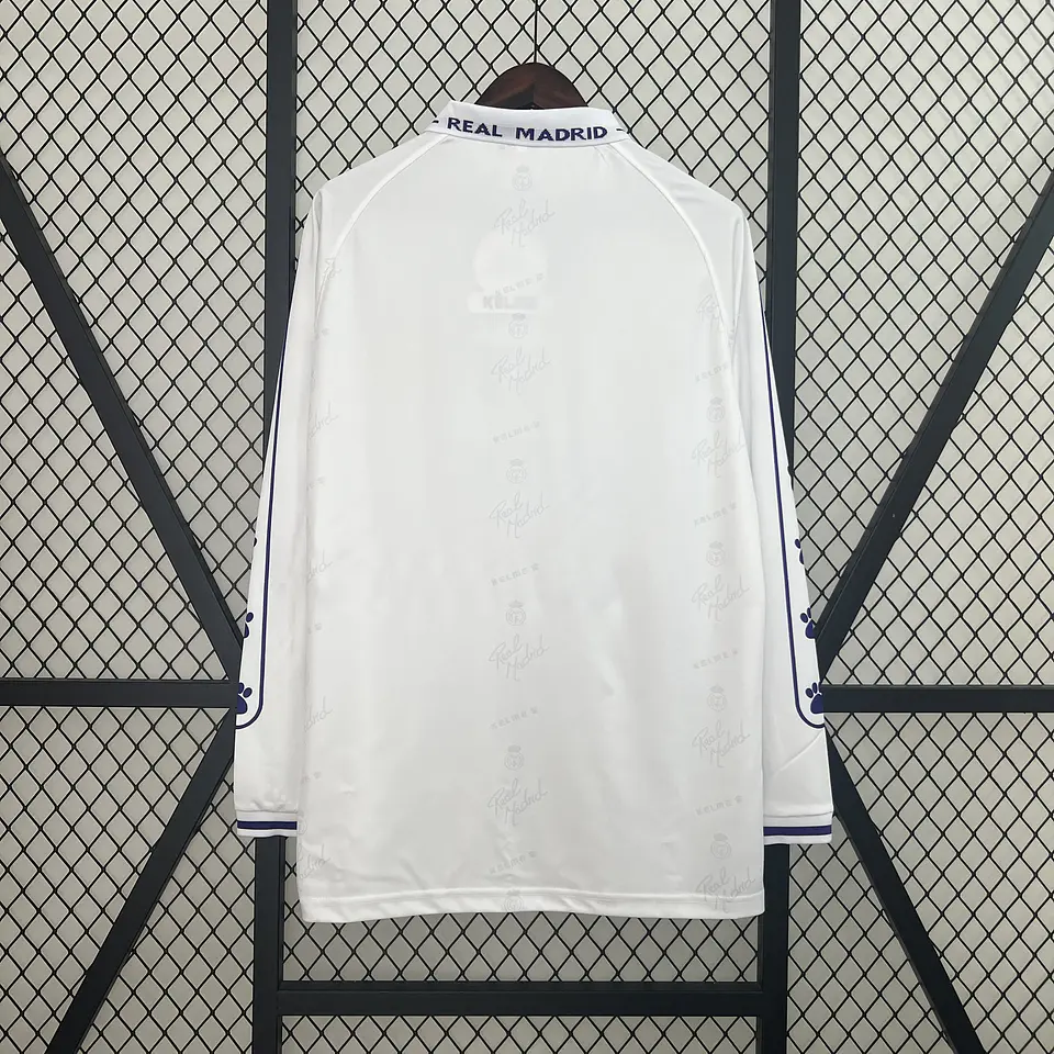Real Madrid Home 94/96 Manga Longa 3