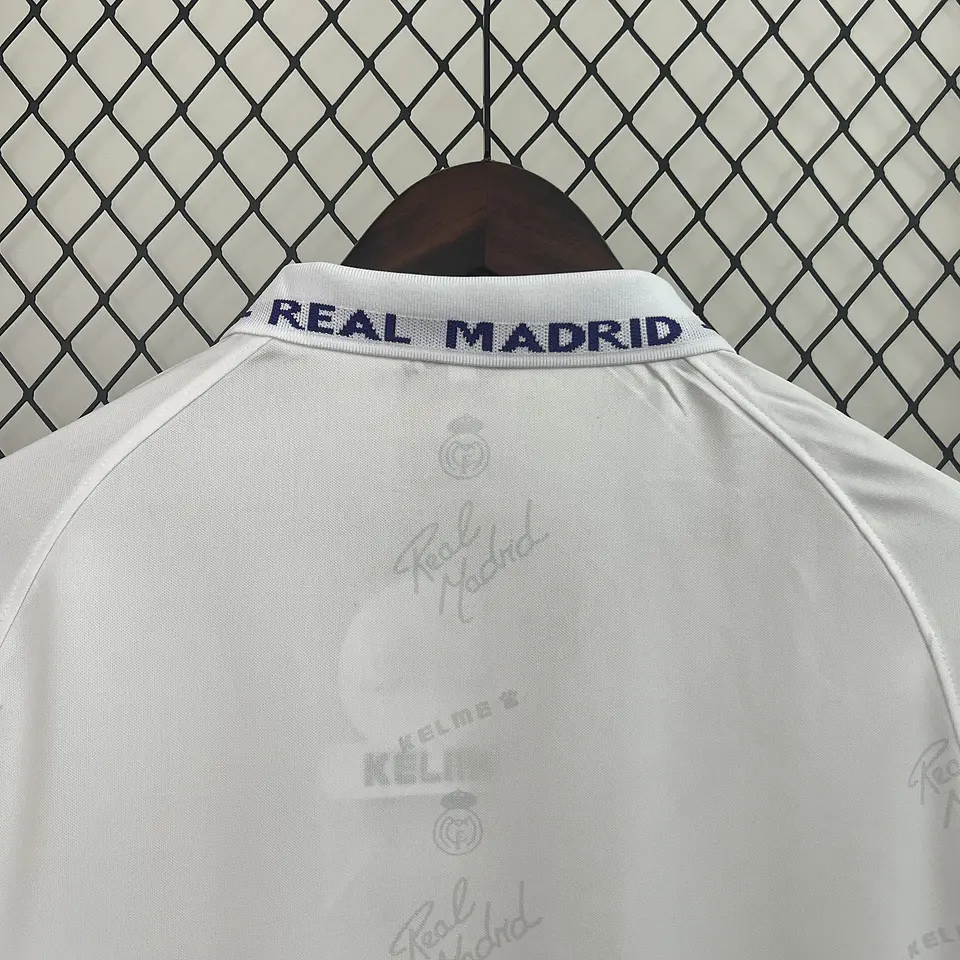 Real Madrid Home 94/96 Manga Longa 4
