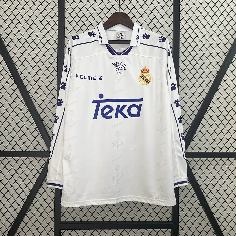 Real Madrid Home 94/96 Manga Longa 1