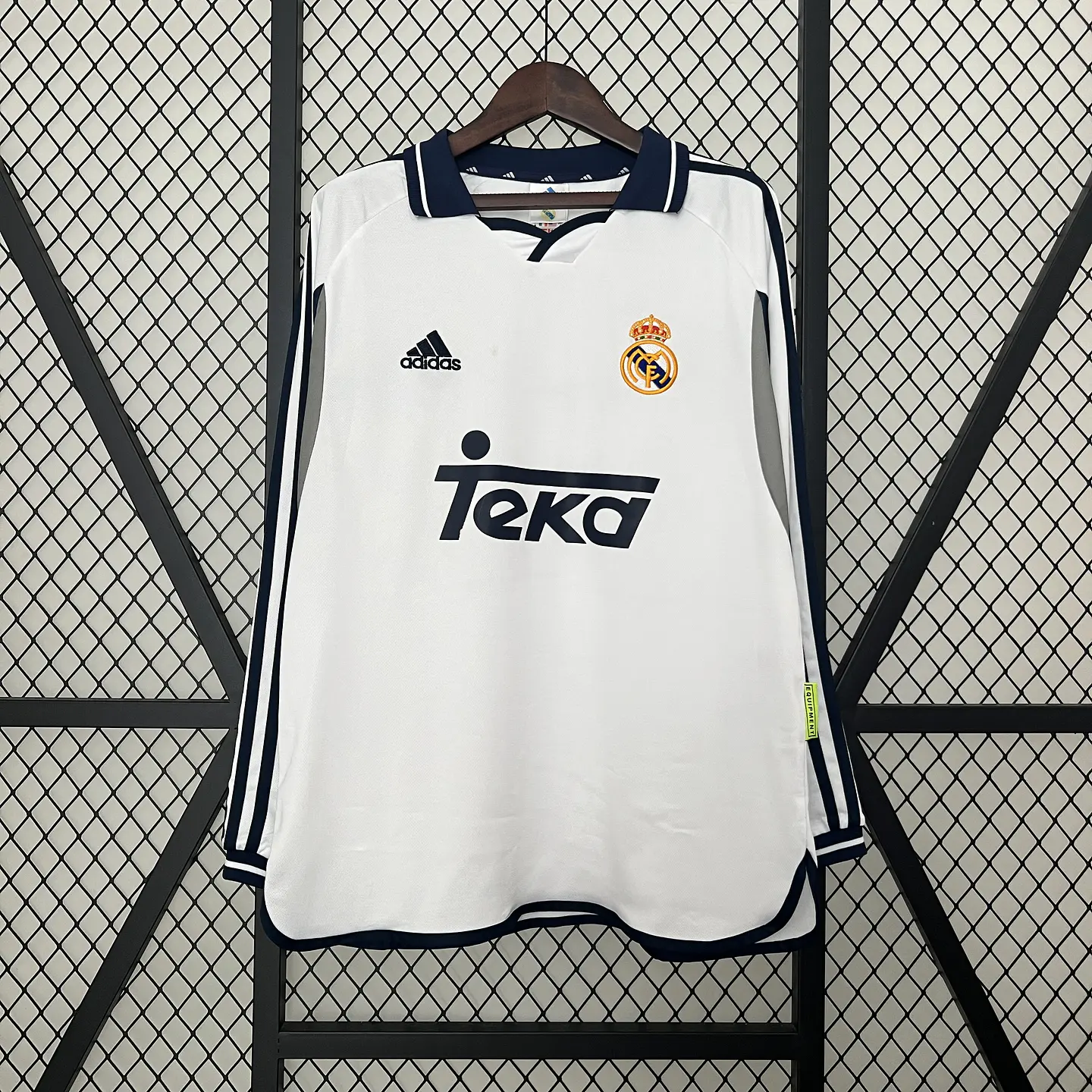 Real Madrid Home 00/01 Manga Longa 1