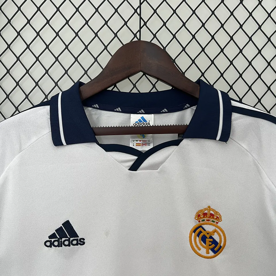 Real Madrid Home 00/01 Manga Longa 2