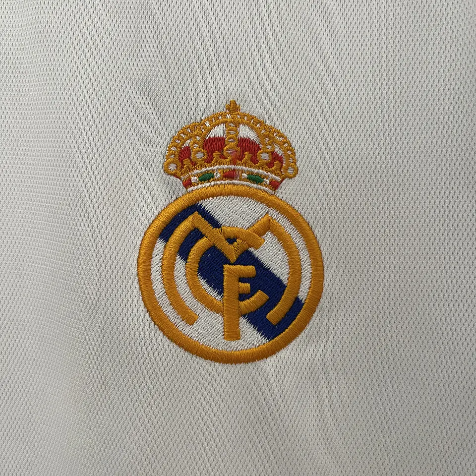 Real Madrid Home 00/01 Manga Longa 6