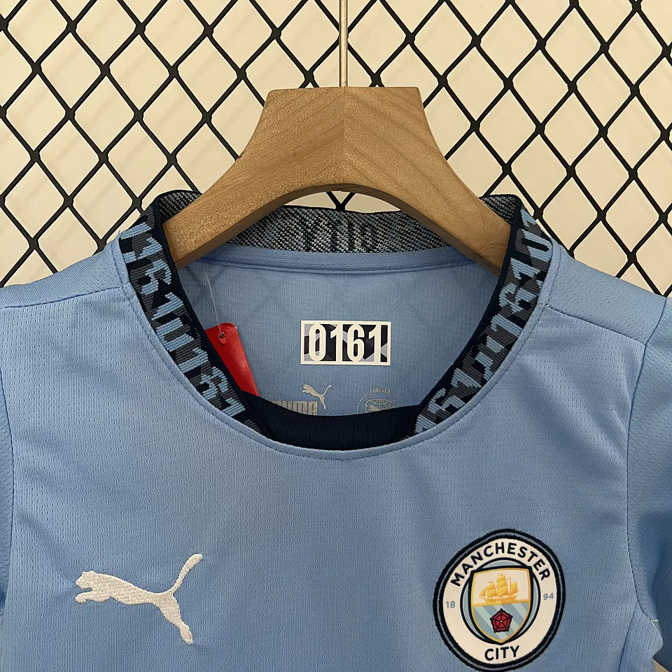 Manchester City Home 24/25 Kit-Criança 2