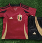 Bélgica Home 2024 Kit Criança - thumbnail 1