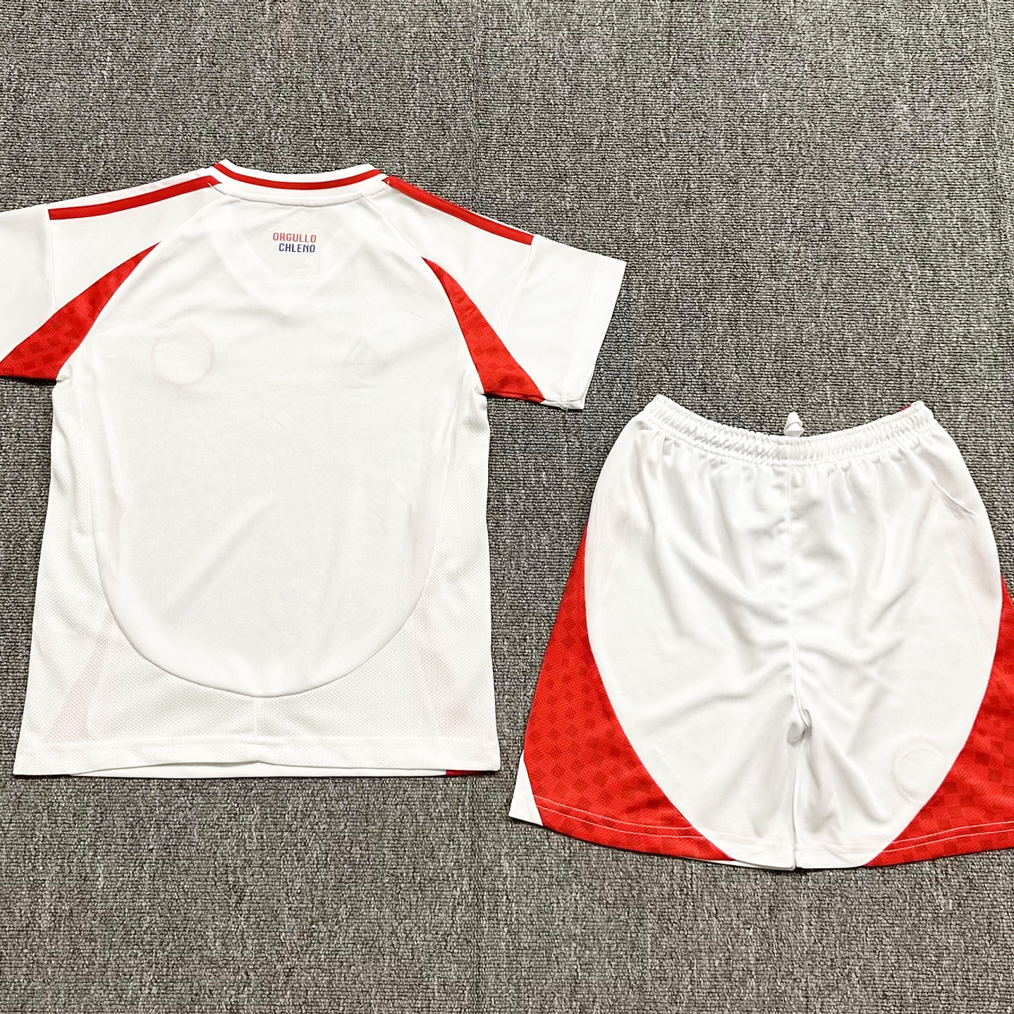 Chile Away 2024 Kit Criança 2