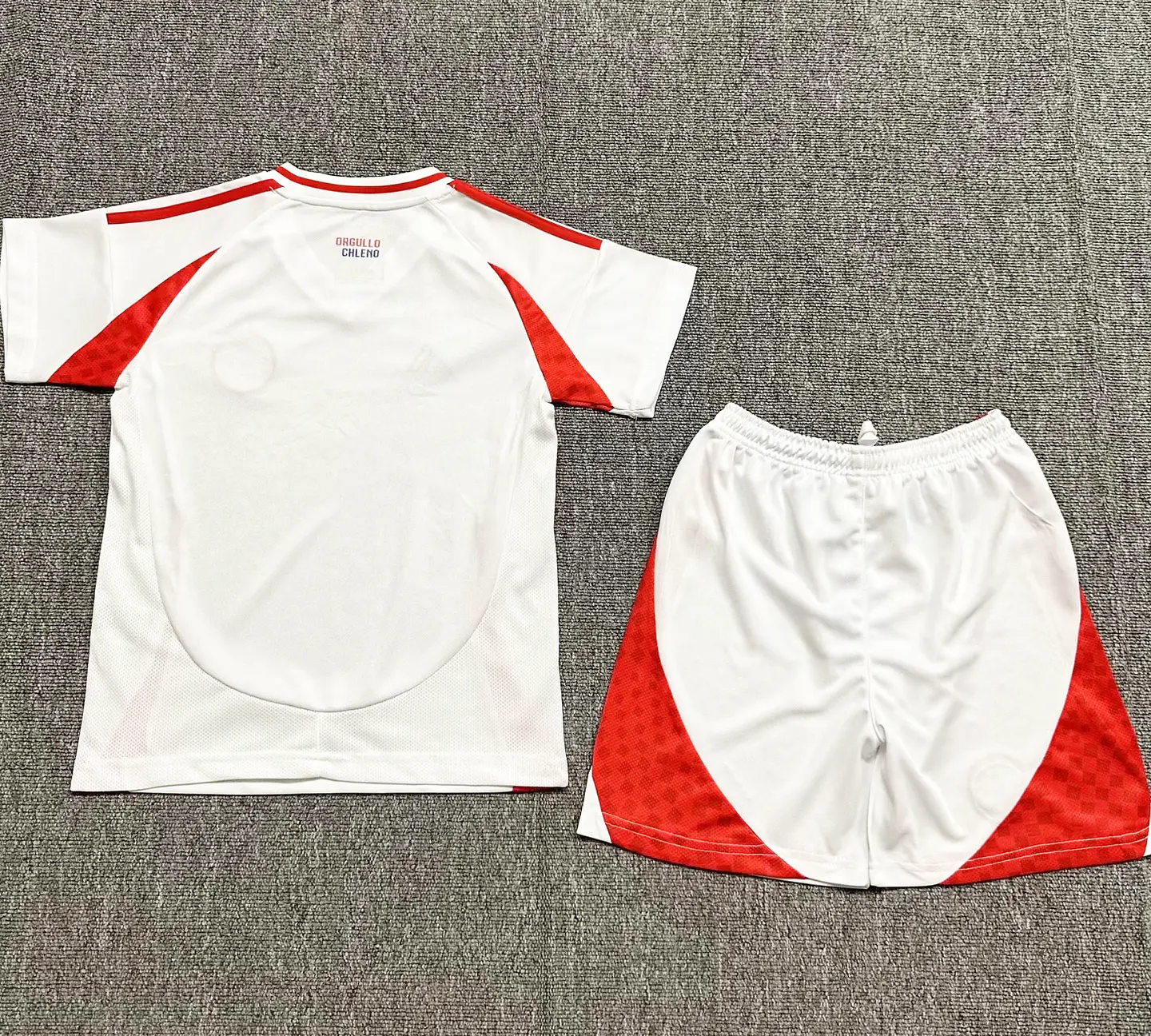 Chile Away 2024 Kit Criança 2