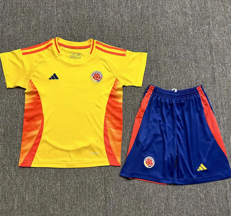 Colômbia Home 2024 Kit Criança 1