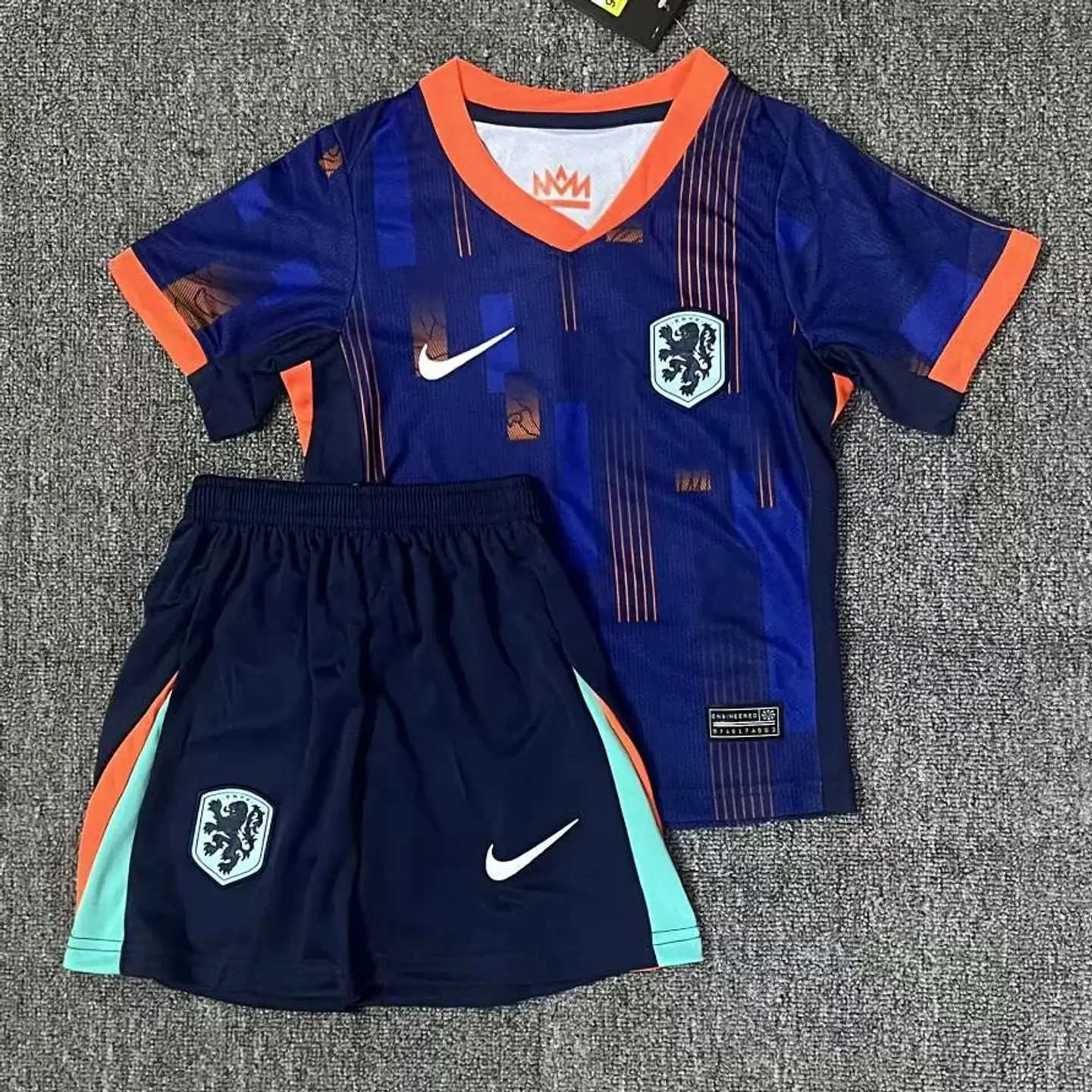 Holanda Away 2024 Kit Criança 1