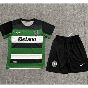 Sporting Home 24/25 Kit Criança