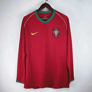 Portugal Home 2006 Manga Longa