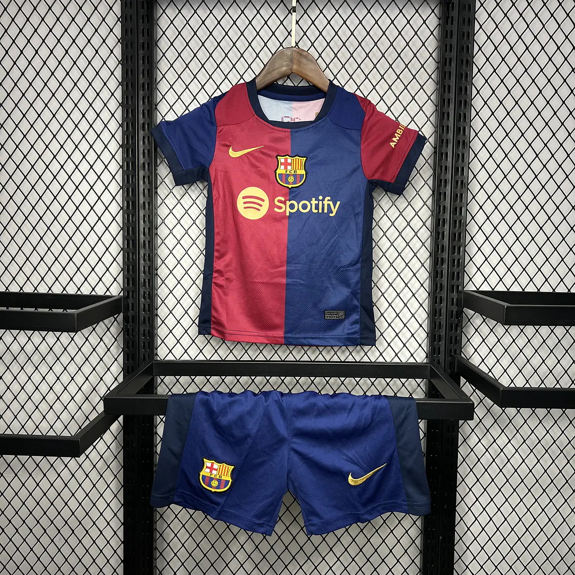 Barcelona Home 24/25 Kit Criança 1