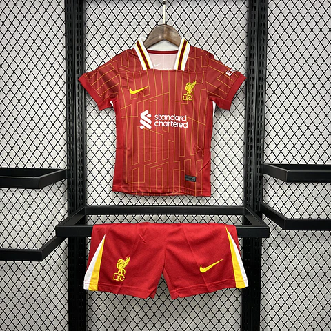 Liverpool Home 24/25 Kit Criança