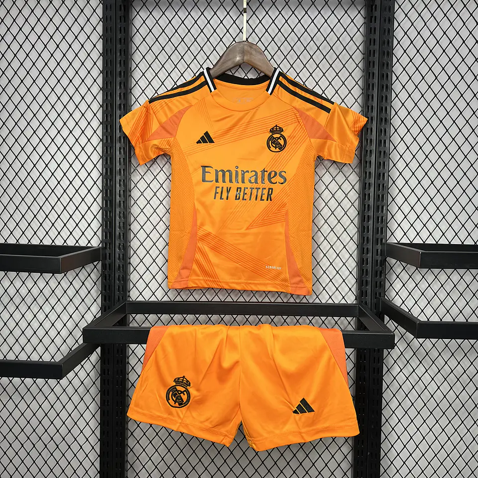 Real Madrid Away 24/25 Kit Criança 1