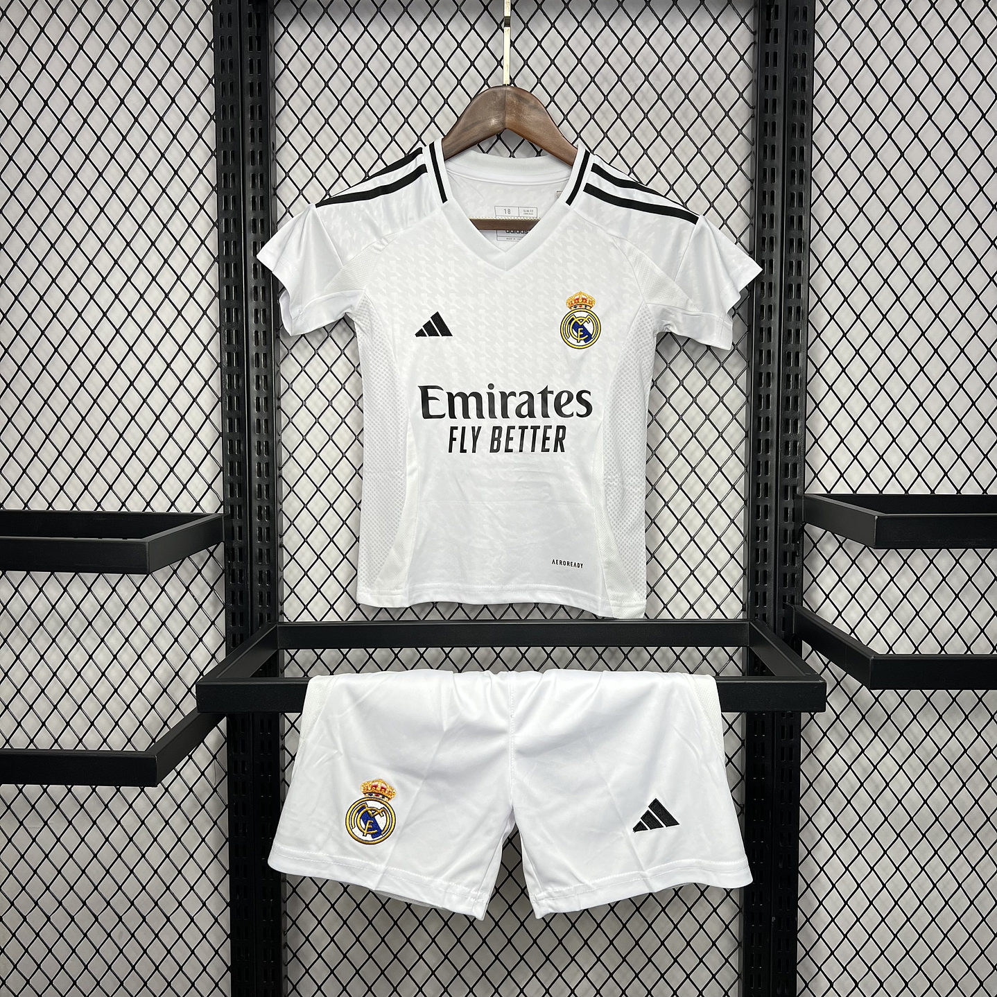 Real Madrid Home 24/25 Kit Criança 1