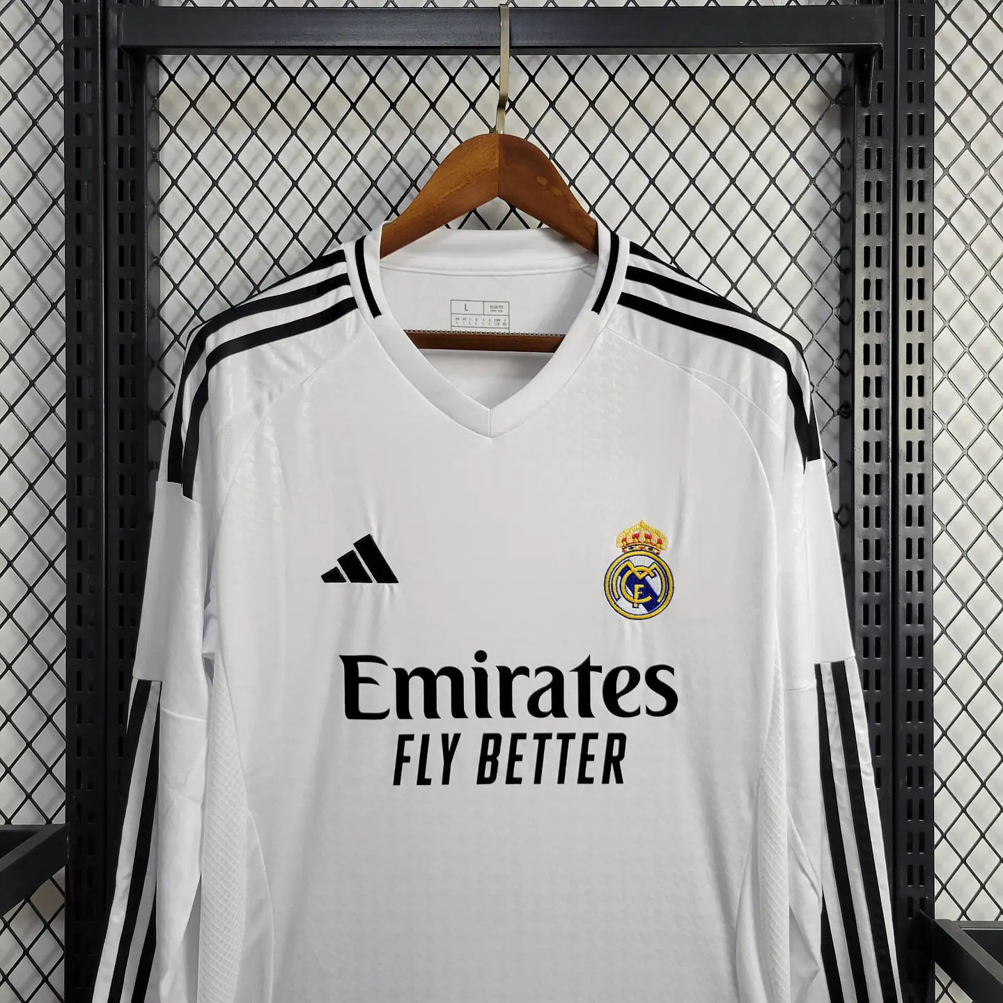 Real Madrid Home 24/25 Manga Longa 4