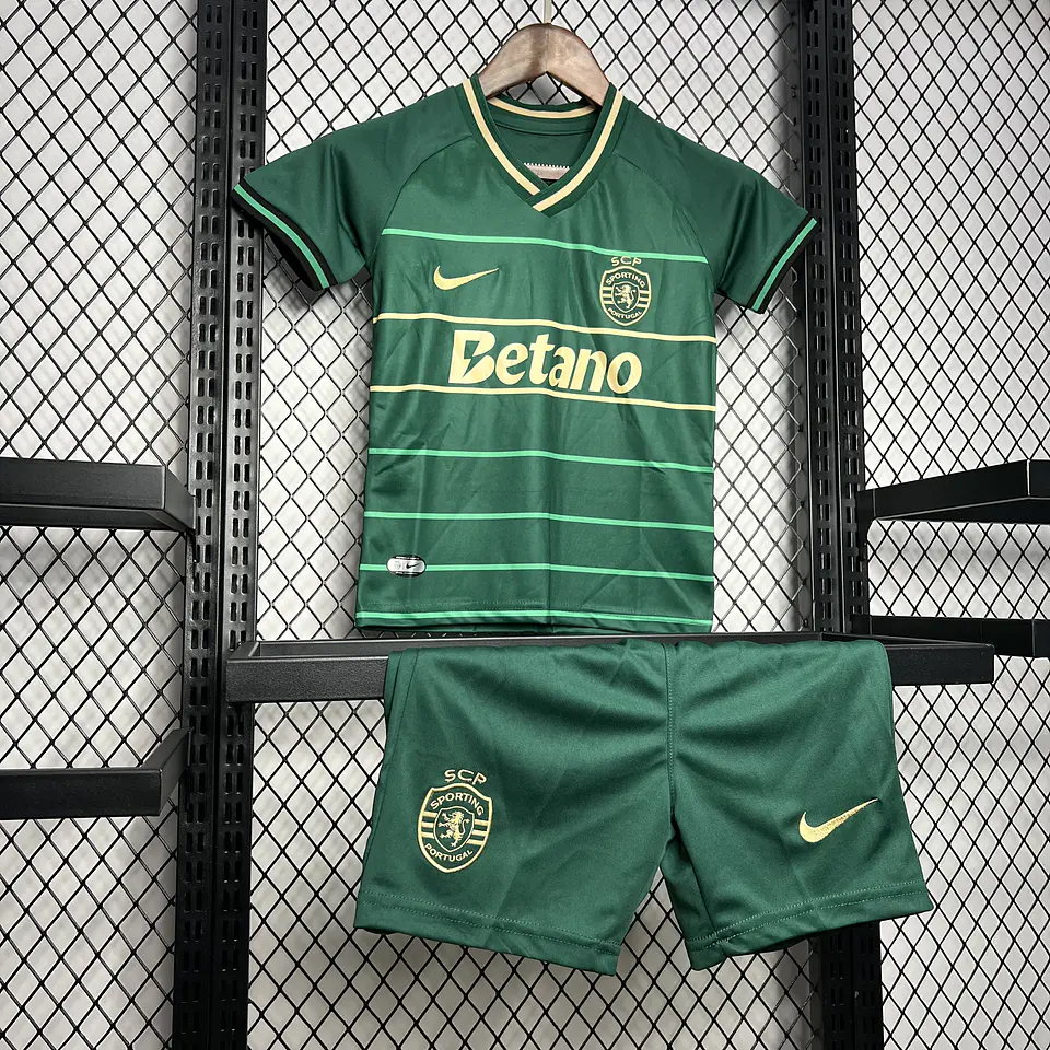 Sporting Away 24/25 Kit Criança 3