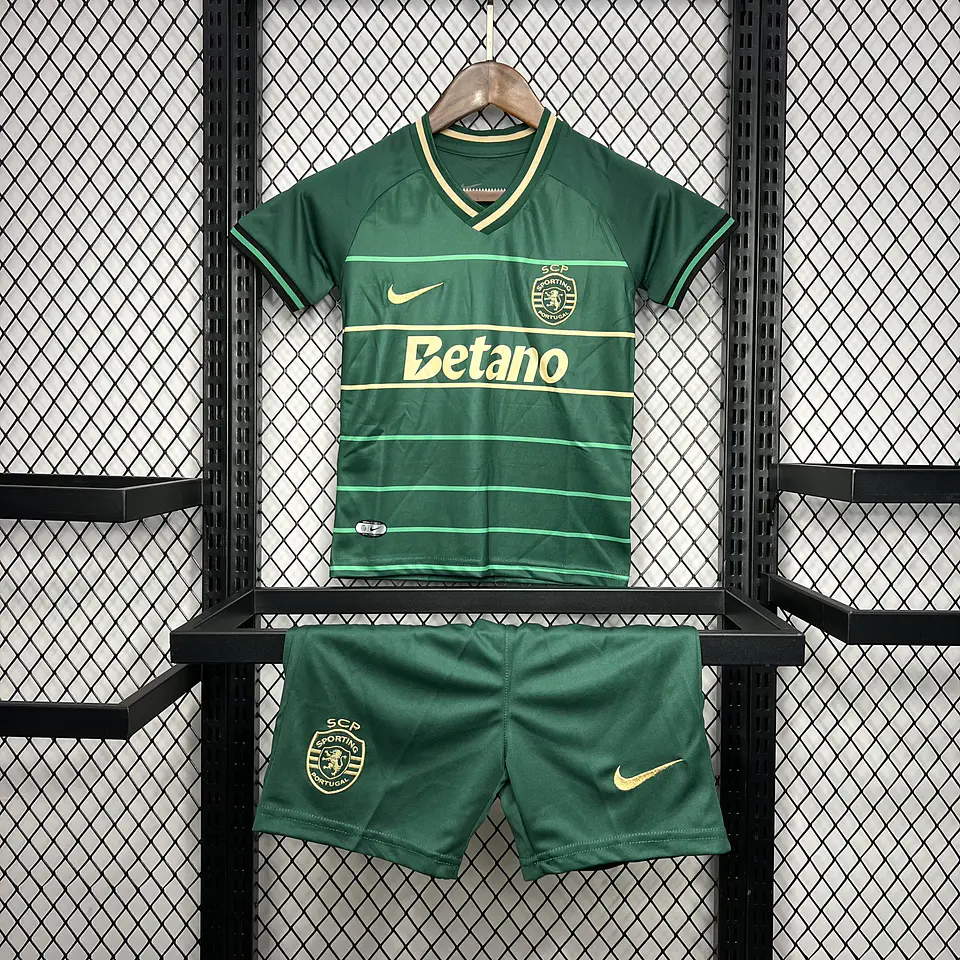 Sporting Away 24/25 Kit Criança 1