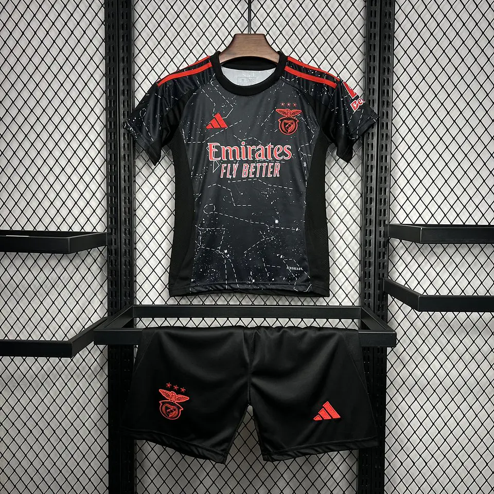 Benfica Away Kit-Criança 24/25 2