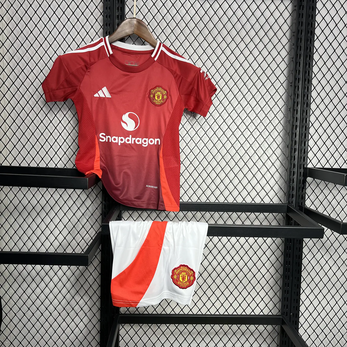 Manchester United Home Kit-Criança 24/25 5