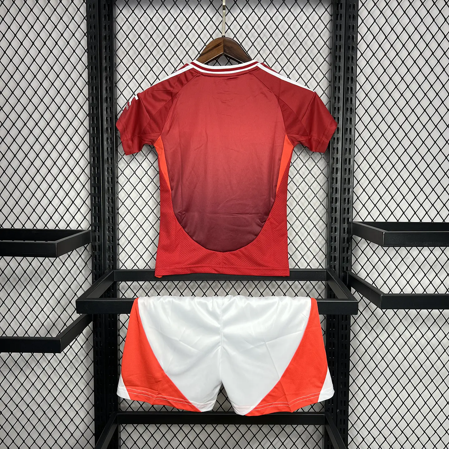 Manchester United Home Kit-Criança 24/25 3