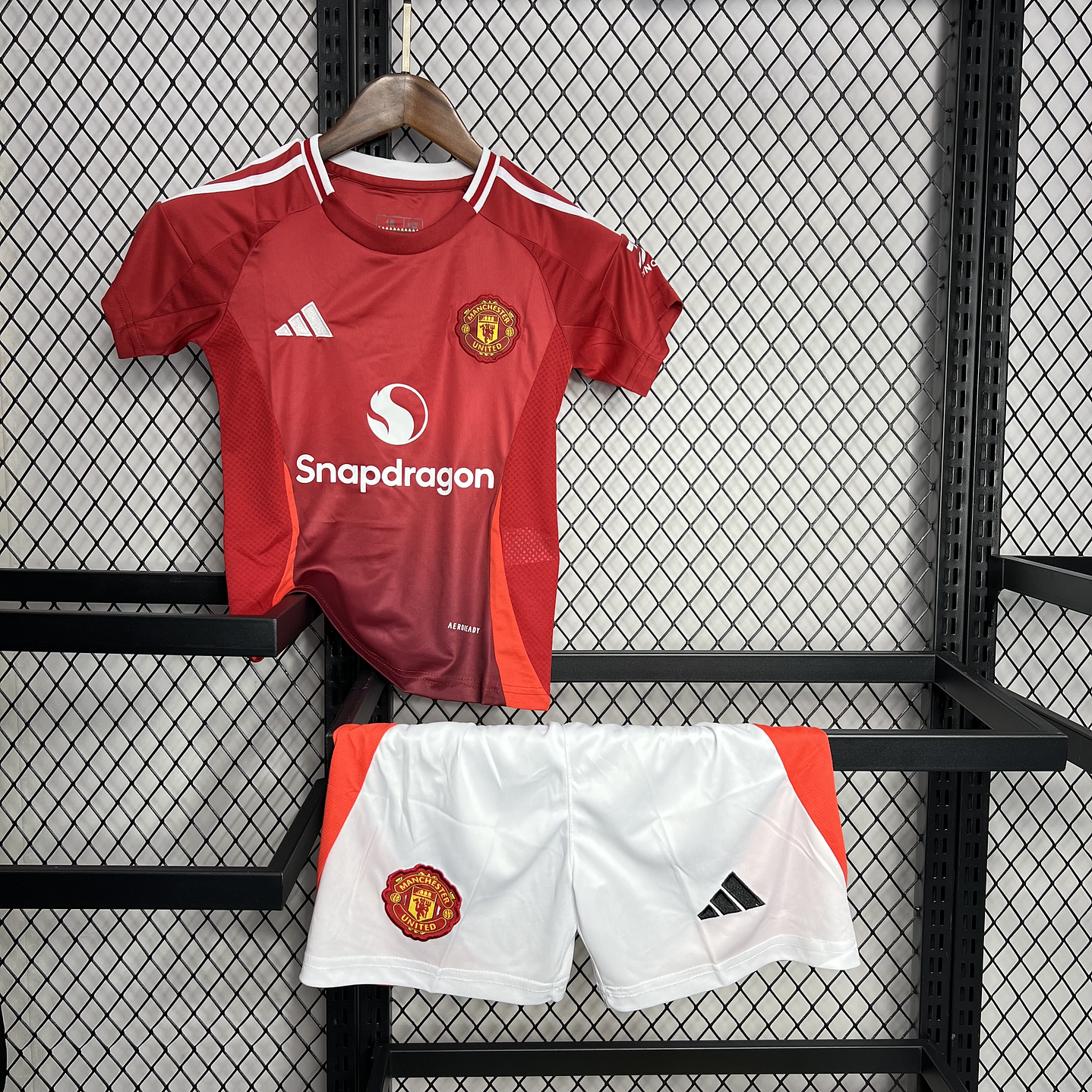 Manchester United Home Kit-Criança 24/25 6