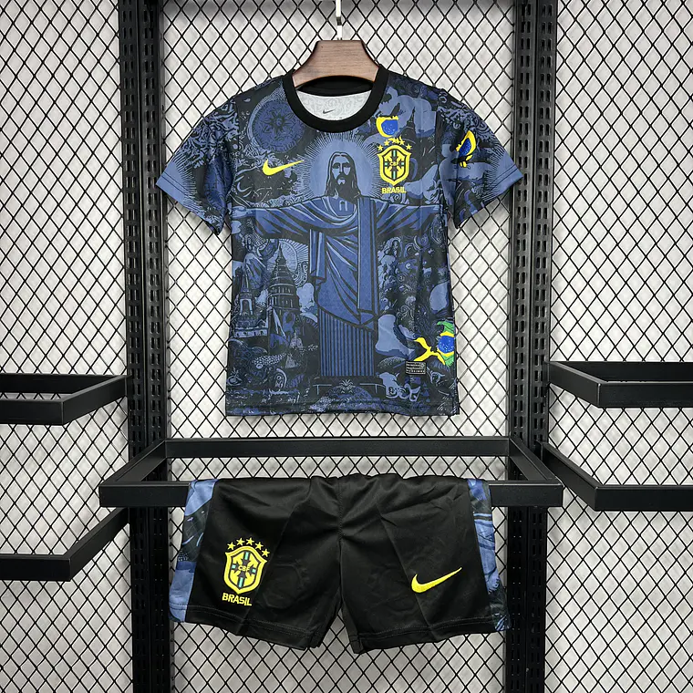 Brasil Especial Cristo Rei Azul 24/25 Kit Criança 2