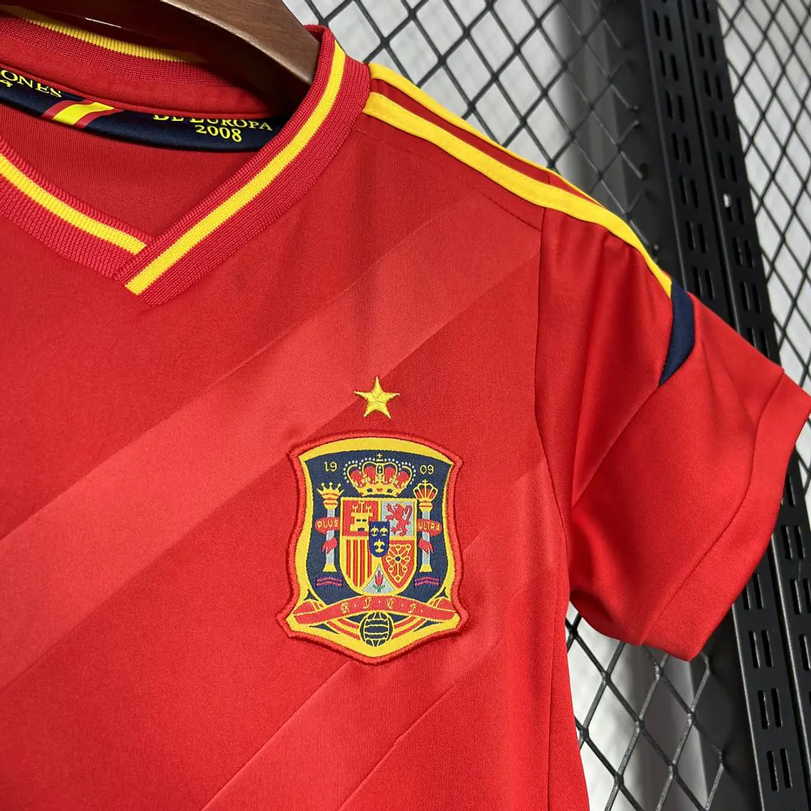 Espanha Home 2012 Kit Criança 4