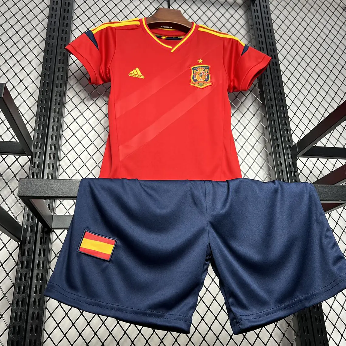 Espanha Home 2012 Kit Criança 3