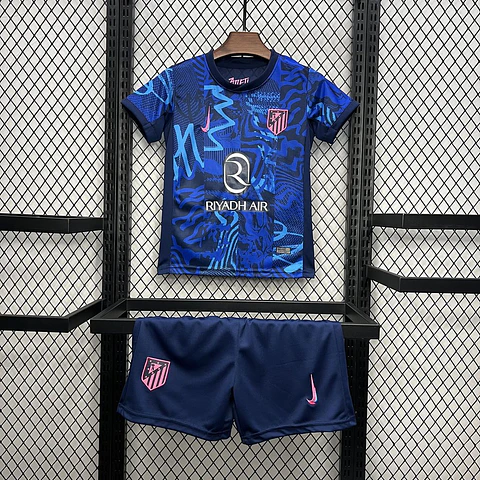 Atlético Madrid Third 24/25 Kit Criança