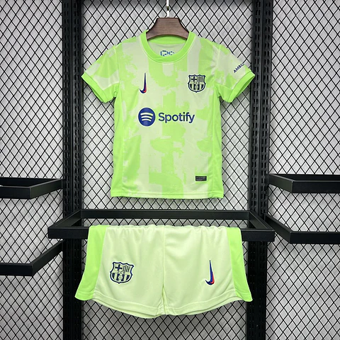 Barcelona Third 24/25 Kit Criança