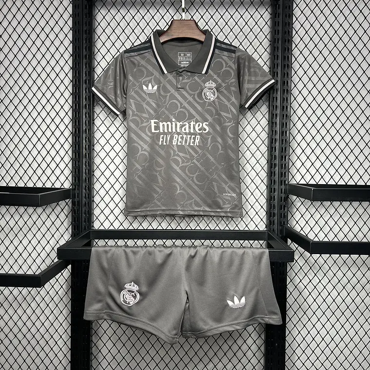 Real Madrid Third 24/25 Kit Criança 2