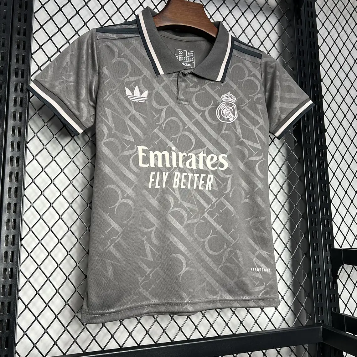 Real Madrid Third 24/25 Kit Criança 5