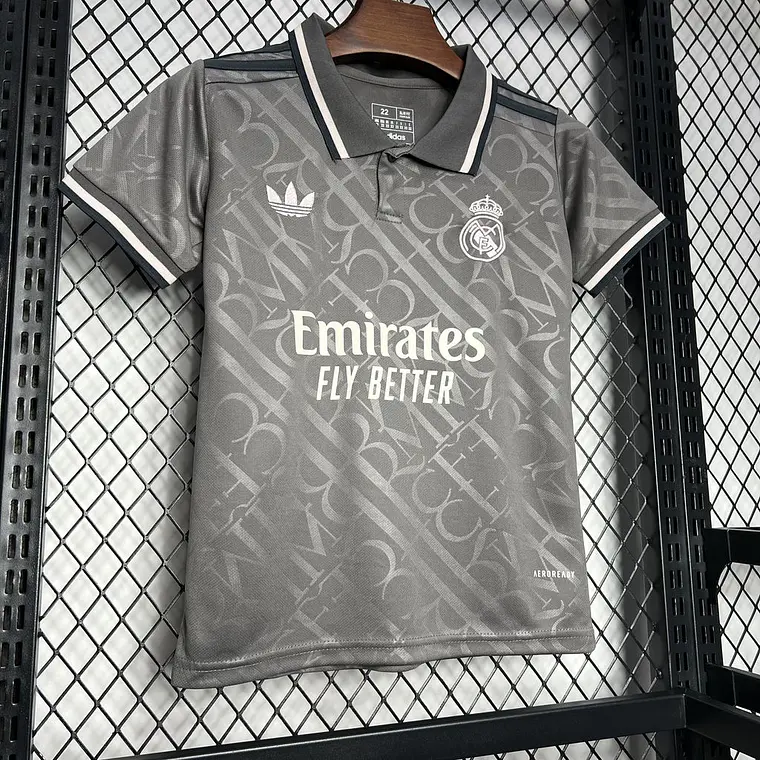 Real Madrid Third 24/25 Kit Criança 5