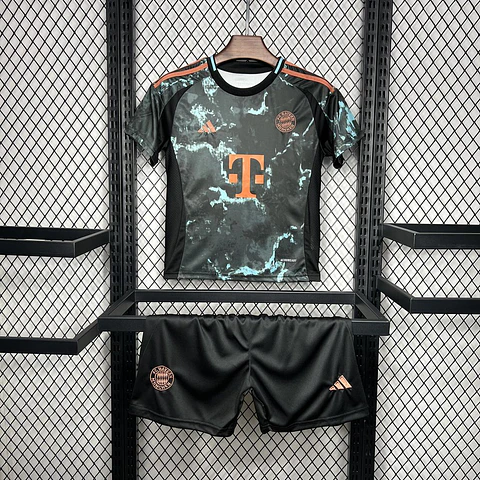Bayern Away 24/25 Kit Criança