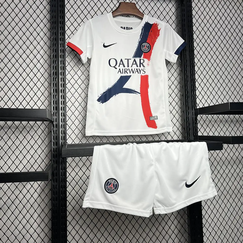 PSG Away 24/25 Kit Criança 3
