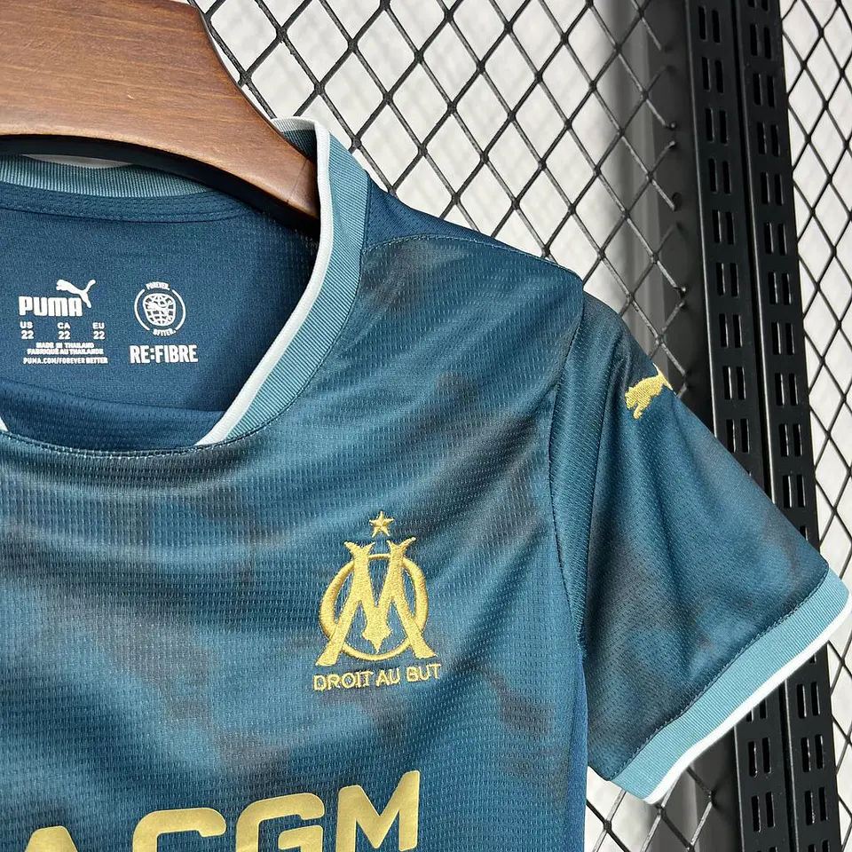 Marselha Away 24/25 Kit Criança 6