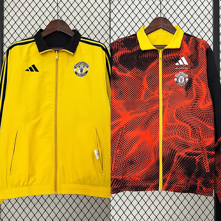 Manchester United Corta-Vento Reversível 24/25 1