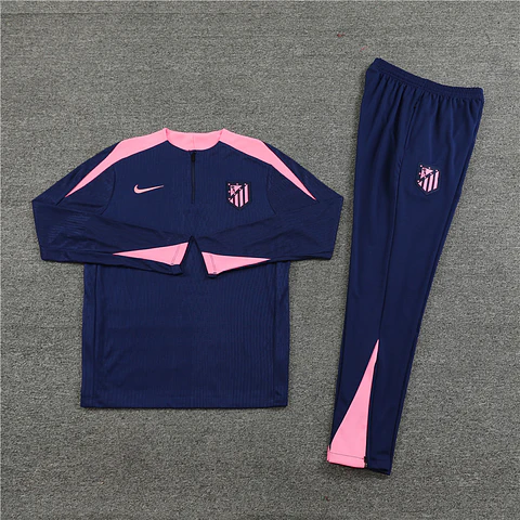 Atlético Madrid Fato Treino 1/2 Zip 24/25