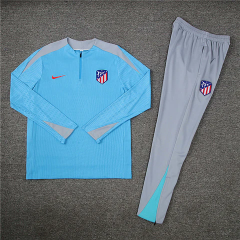 Atlético Madrid Fato Treino 1/2 Zip 24/25