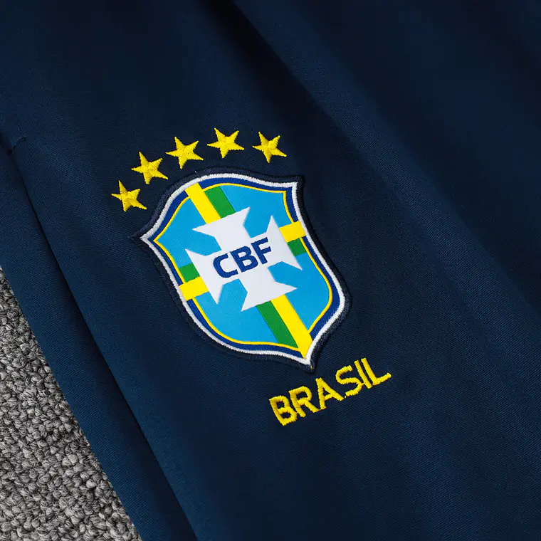 Brasil Fato Treino 1/2 Zip 24/25  9